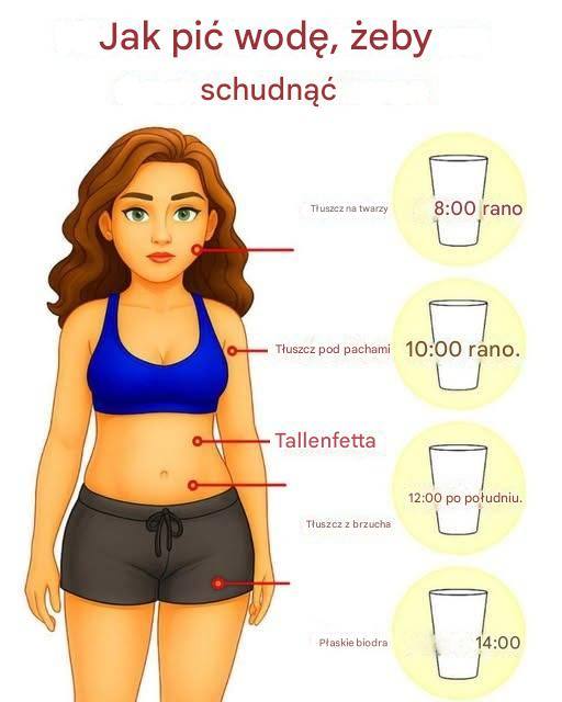 Jak pić wodę, żeby schudnąć