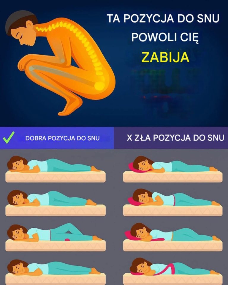 Pozycja snu, która może Ci zaszkodzić