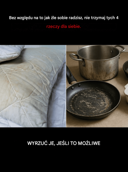 Bez względu na to, jak źle sobie radzisz, nie trzymaj tych 4 rzeczy, wyrzuć je tak szybko, jak to możliwe.
