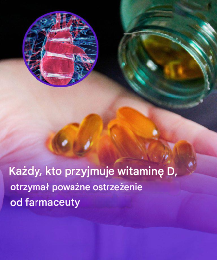 Farmaceuta ostrzega wszystkich, którzy przyjmują witaminę D