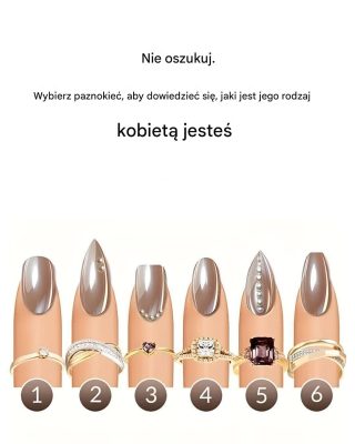 Który paznokieć najbardziej Cię pociąga? Ujawnia, jakim typem kobiety jesteś.