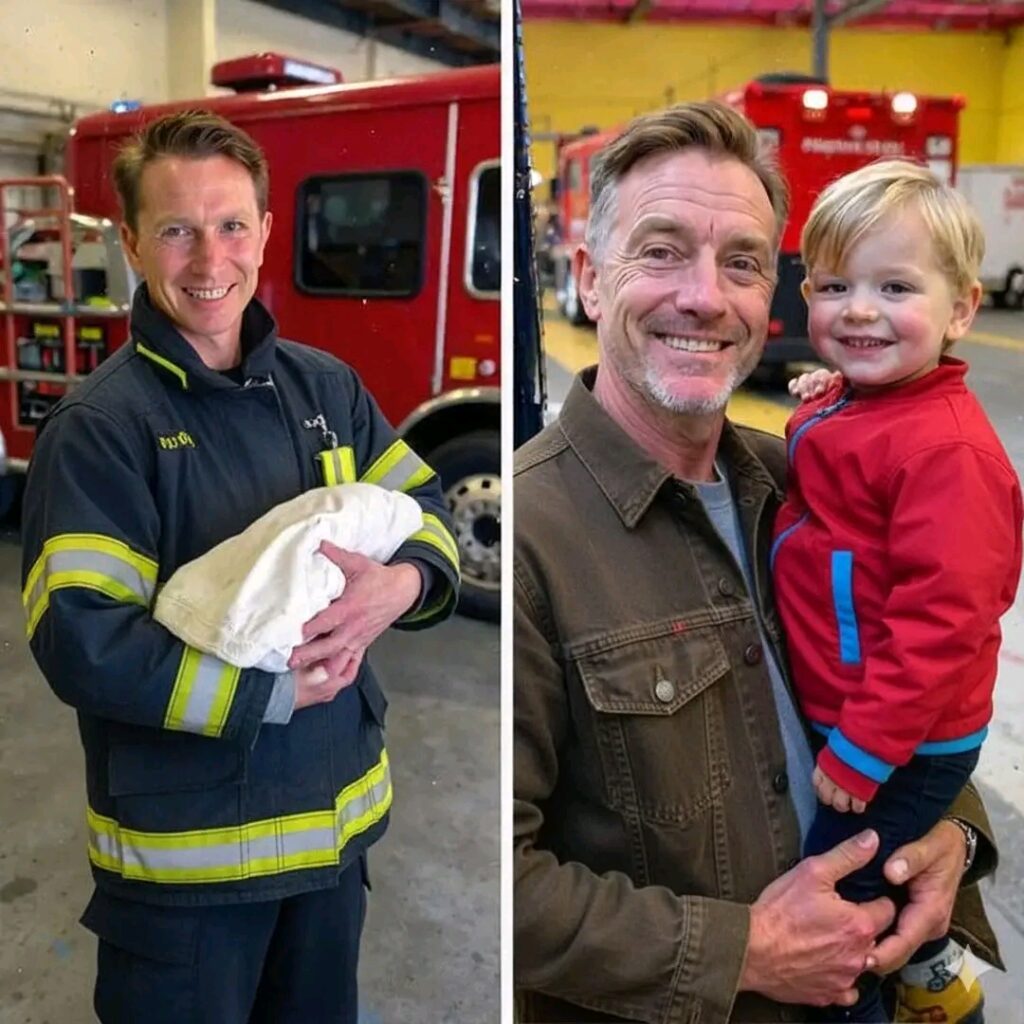 Adoptowałem dziecko porzucone przed remizą strażacką. Pięć lat później do moich drzwi zapukała kobieta i powiedziała: „Musisz mi oddać moje dziecko”.