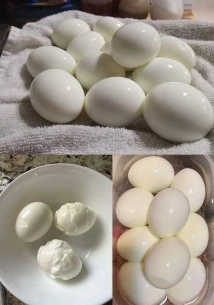 Sprytna rada od szefa kuchni, jak uzyskać idealnie obrane jajka na twardo