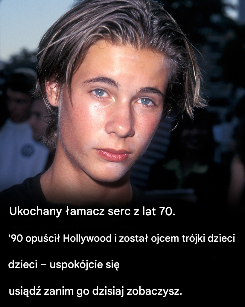 Uwielbiany idol lat 90. pożegnał się z Hollywood i teraz cieszy się życiem jako ojciec trójki dzieci.