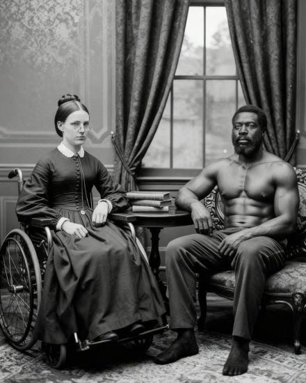 Uznano ją za niezdolną do zamążpójścia, więc jej ojciec wydał ją za mąż za najsilniejszą niewolnicę, Virginię, w 1856 roku.Mówili, że nigdy nie wyjdę za mąż. Dwunastu mężczyzn w ciągu czterech lat spojrzało na wózek inwalidzki i odeszło. Nazywam się Elisabeth Wetmore i to jest historia mojej drogi od odrzucenia przez społeczeństwo do odkrycia namiętnej miłości, która zmieniła bieg historii. Wirginia, 1856. Miałam dwadzieścia dwa lata i uważałam się za osobę niepełnosprawną. Straciłam zdolność poruszania nogami w wieku ośmiu lat w wyniku upadku z konia, który spowodował złamanie kręgosłupa, i to zmusiło mnie do korzystania z tego mahoniowego wózka inwalidzkiego, który zamówił mi ojciec. Ale nikt nie rozumiał, że wózek inwalidzki nie był tym, co czyniło mnie „niezdolną do małżeństwa”, ale raczej tym, co reprezentował. Ciężarem.