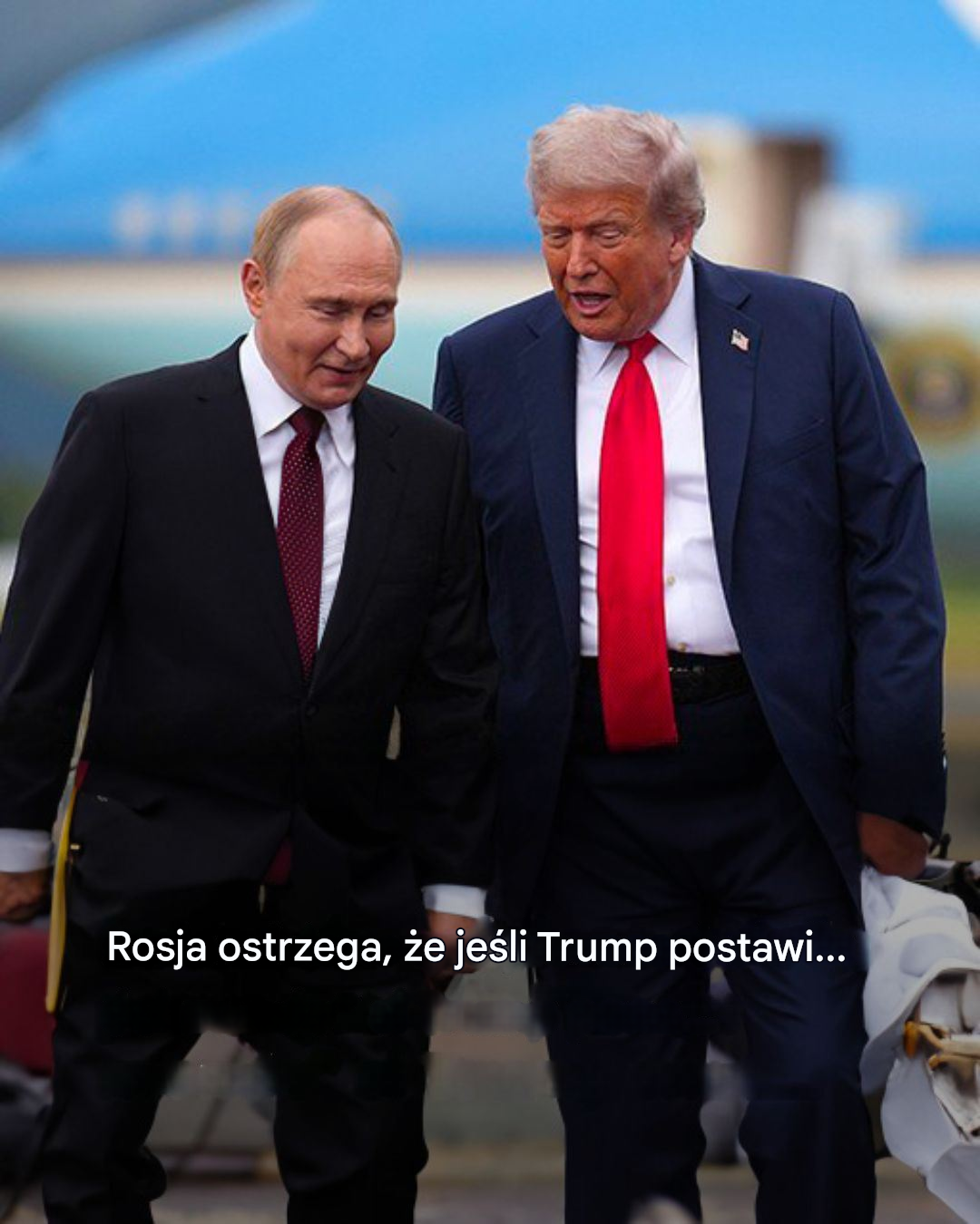 Donald Trump ocenia ryzyko porażki w nadchodzących rozmowach z Władimirem Putinem