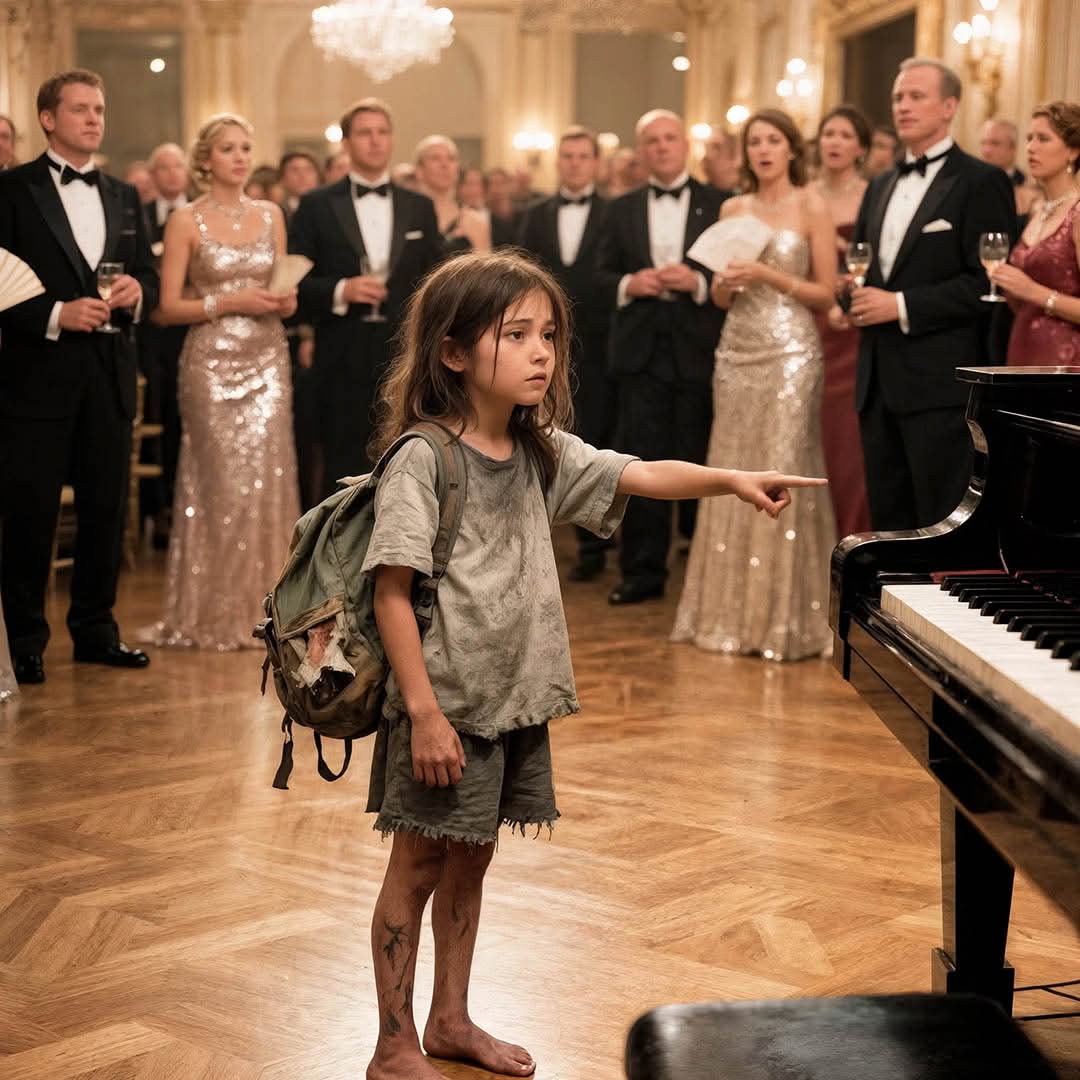 „Czy mogę zagrać za talerz jedzenia?” — Dzień, w którym głodna 12-letnia dziewczynka usiadła do pianina… i uciszyła salę pełną bogatych ludzi